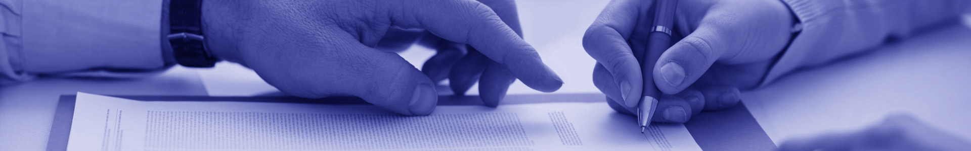 Signing a document